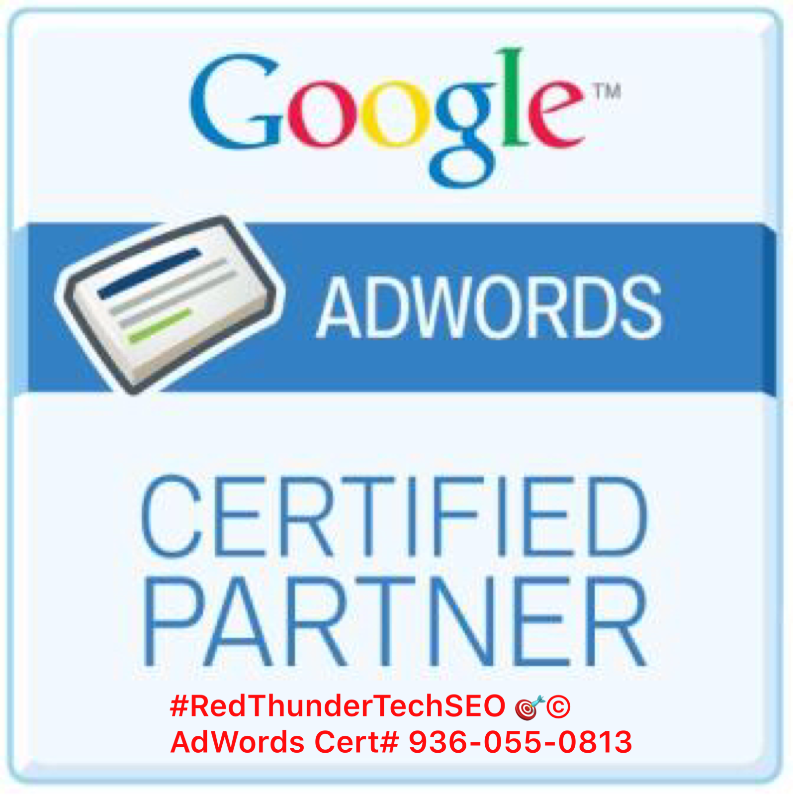 Google Adwords Cert logo